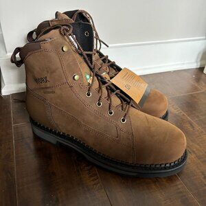 WORX BY RED WING 5909 - STEEL TOED BOOTS - WATERPROOF - SIZE 9.5M - BRAND NEW